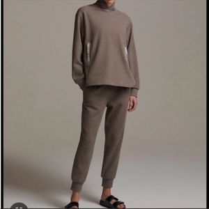 *NWT* Varley Chaucer Ribbed Jogger in Chestnut Marl